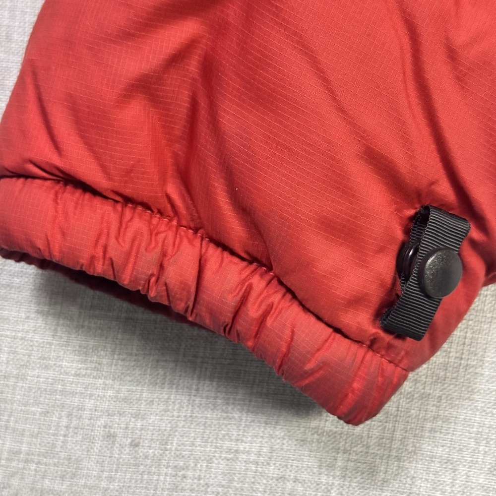 The North Face Puffer Jacket Mens Large Red Hooded 700 Fill Down Insulated - Picture 14 of 16
